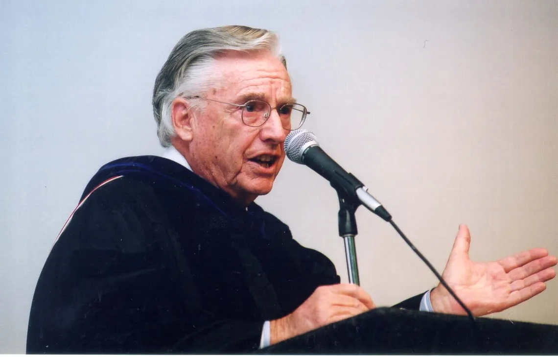 Dr. Daniel Boone, Professor Emeritus